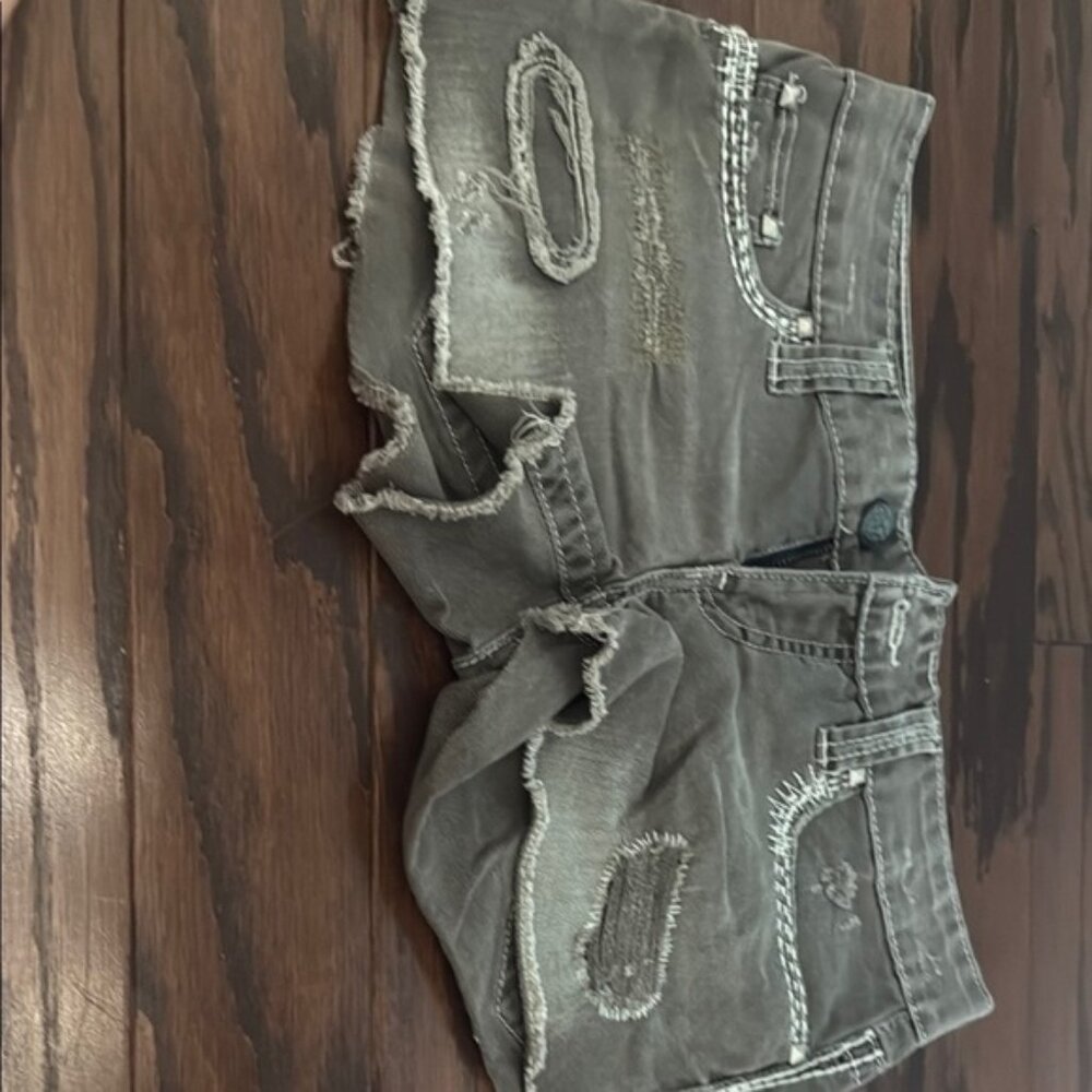 Daytrip Charcoal Denim shorts woman’s size 26